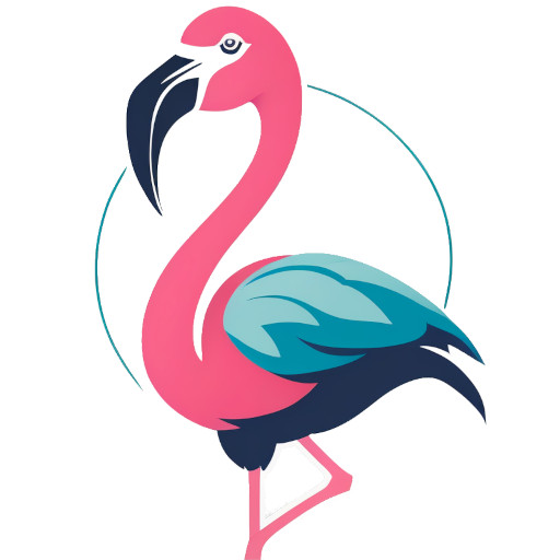 Fluffy Flamingos Logo
