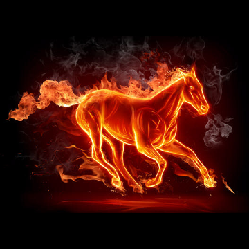 10 Horse Race Logo