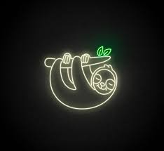 House of the Neon Sloth Logo