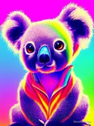 House of the Neon Koala Logo