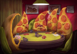 Pizza and Poker Logo