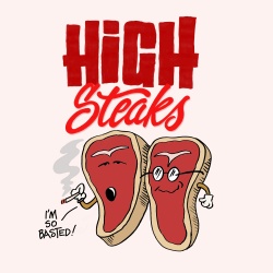 High Steaks Logo