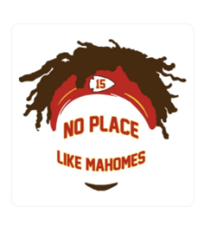 No Place Like Mahomes Logo