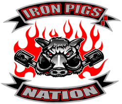 IRON PIGS Logo