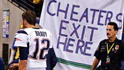 Tom Brady Cheater Logo