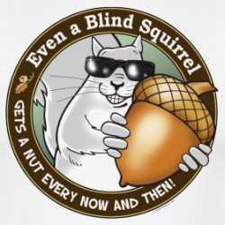 Blind Squirrel Racing Logo
