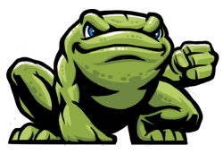 Blanchard Bullfrogs Logo