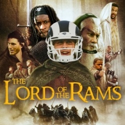 The Lord of the Rams Logo