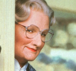 Mrs. Doubtfire Logo