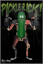 Pickle Rick Logo