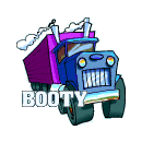 Booty's Machine Logo