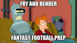 Fry and Bender Get Even Logo