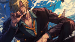 Black Leg Sanji Logo