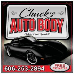 Chuck's Auto Body Logo