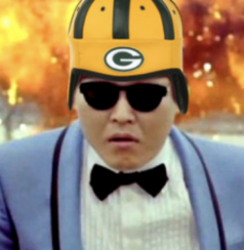 Greasy Grimy GD Packers Logo