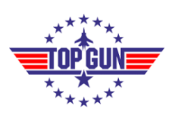 (5)TOP GUN Logo