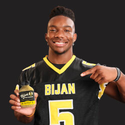 Bijan Mustard logo