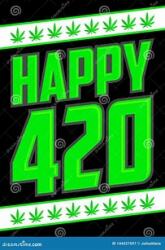 In honor of 420 Logo