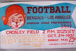 Cincinnati Original Bengals II Logo