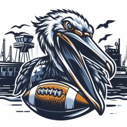 Ferocious Pelicans #11x Logo