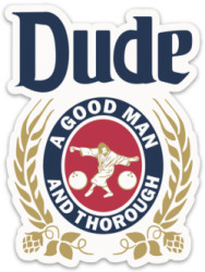 Dude Abides Logo