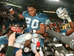 Barry Sanders 20 Logo