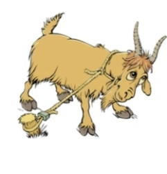 Goat on a Rope Logo