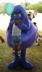 Grimace Wants To Eat Our Children! Logo