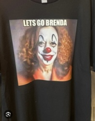 Lets Go Brenda  x  (4) Logo