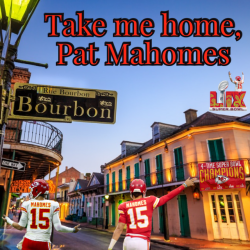 Take Me Home Pat Mahomes Logo