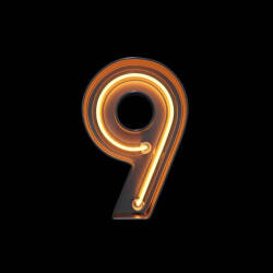 Number 9 Number 9 Logo