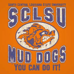 SCLSU Mud Dogs Logo