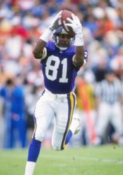 WR Anthony Carter #81 Logo