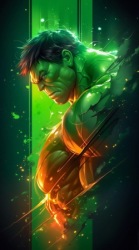 Green Rage Monster Logo