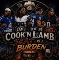 Cook'n Lamb Skat is a Burden