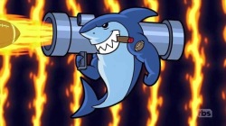 Bazooka Sharks Logo