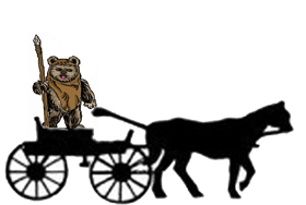 (N) Amish Ewoks Logo