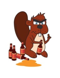The Angry Beavers Logo