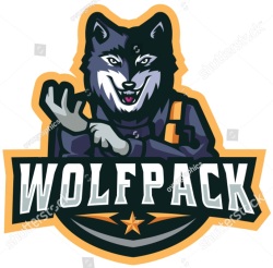 One Man Wolfpack Logo
