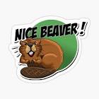 Bushy Blonde Beavers Logo