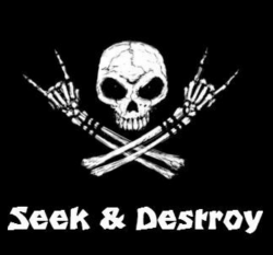 SEEK & DESTROY Logo
