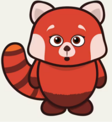 The Relentless Red Pandas Logo