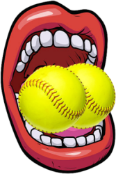 Soft Balls in your Mouth Logo