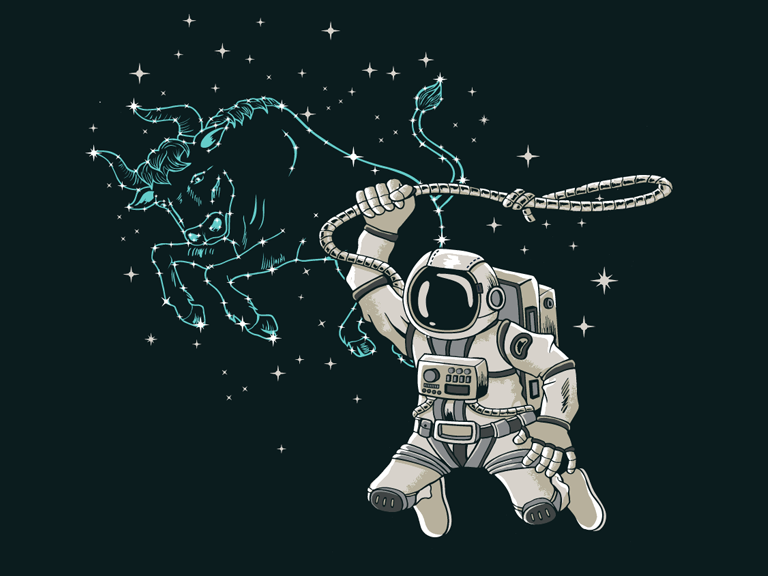 Space Wranglers Logo