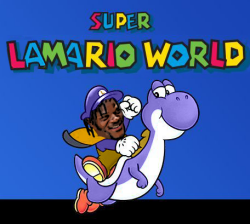Super Lamario World Logo