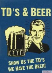 TD's and Beer Logo