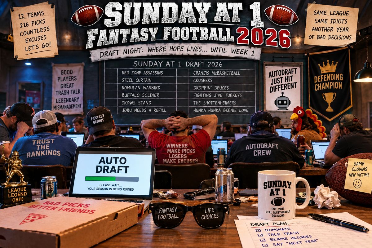 Welcome back to Sunday at 1!